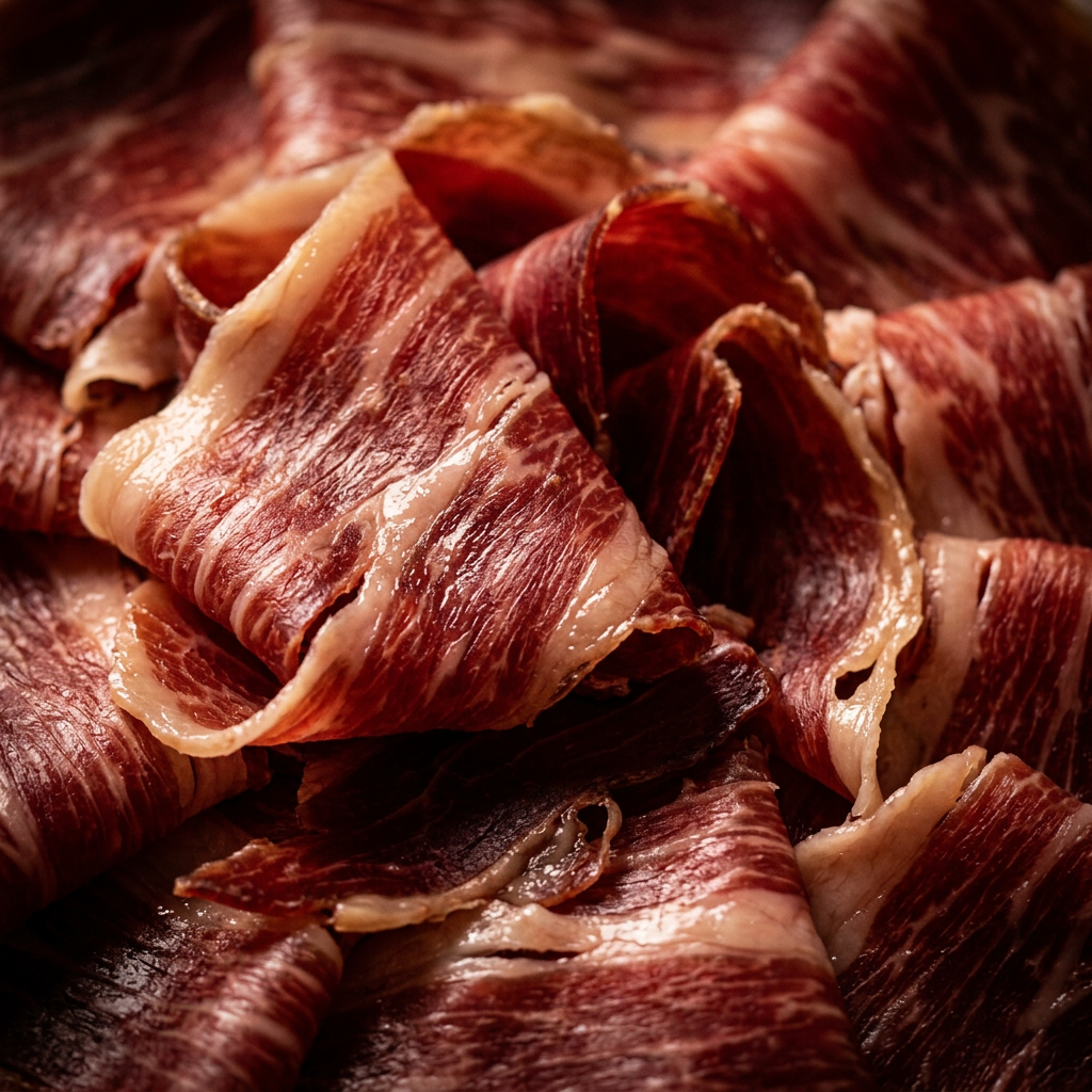Jamón de Bellota Ibérico 50 % Raza Ibérica — 80 g